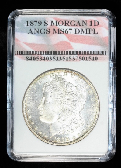 1879 S SILVER MORGAN DOLLAR COIN GRADE GEM MS BU UNC MS++++ DMPL COIN!!!!