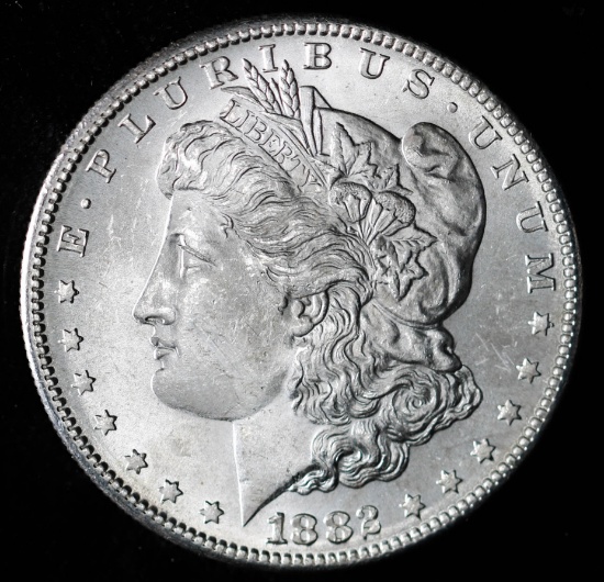 1882 S SILVER MORGAN DOLLAR COIN GRADE GEM MS BU UNC MS++++ COIN!!!!