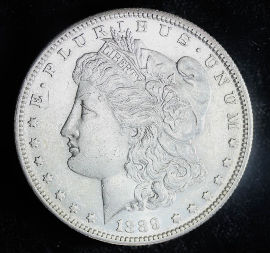1889 S SILVER MORGAN DOLLAR COIN GRADE GEM MS BU UNC MS+++COIN