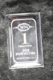 1OZ .999 FINE SILVER BAR (WESTMINISTER MINT)