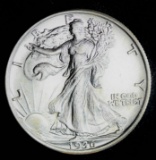 1936 WALKING LIBERTY SILVER HALF DOLLAR COIN GEM BU UN MS+++