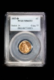 1937 D WHEAT LINCOLN CENT PENNY COIN PCGS MS66 RED