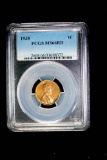 1938 WHEAT LINCOLN CENT PENNY COIN PCGS MS66 RED