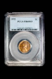 1952 WHEAT LINCOLN CENT PENNY COIN PCGS PROOF 65 RED