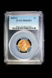 1953 S WHEAT LINCOLN CENT PENNY COIN PCGS MS66 RED