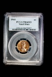 1960 WHEAT LINCOLN CENT PENNY COIN PCGS PROOF 66 RED 