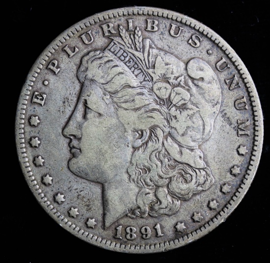 1891 O SILVER MORGAN DOLLAR COIN