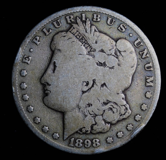 1898 S SILVER MORGAN DOLLAR COIN