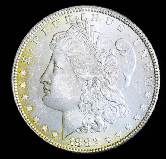 1882 SILVER MORGAN DOLLAR COIN GRADE GEM MS BU UNC MS++++ COIN!!!!