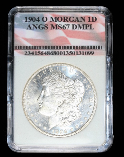 1904 O SILVER MORGAN DOLLAR COIN GRADE GEM MS BU UNC MS++++ DMPL