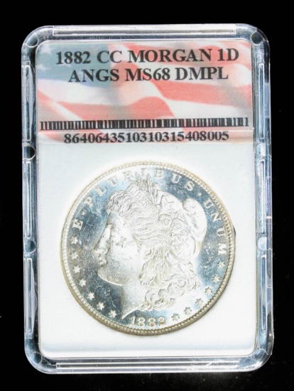 1882 CC SILVER MORGAN DOLLAR COIN GRADE GEM MS BU UNC MS++++ DMPL!!