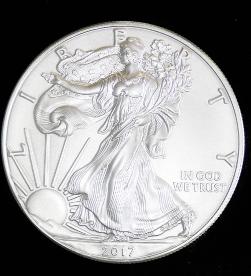 2017 1OZ .999 FINE SILVER AMERICAN EAGLE