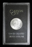 1883 CC MORGAN SILVER DOLLAR IN ORIGINAL GSA CASE