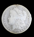 1888 O MORGAN SILVER DOLLAR COIN