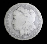 1886 O MORGAN SILVER DOLLAR COIN