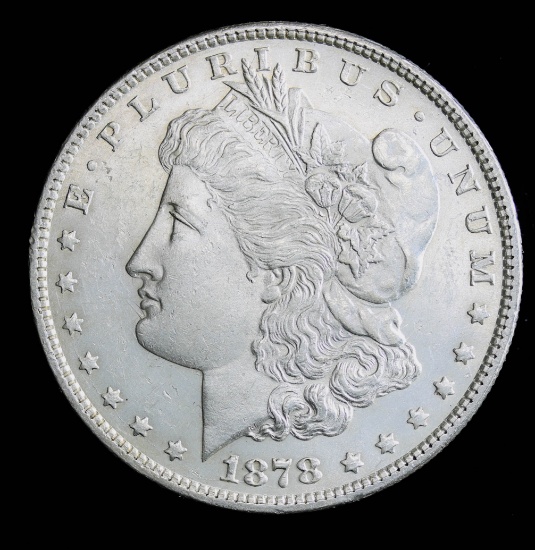 1878 7/8TF SILVER MORGAN DOLLAR COIN GRADE GEM MS BU UNC MS++++ COIN!!!!