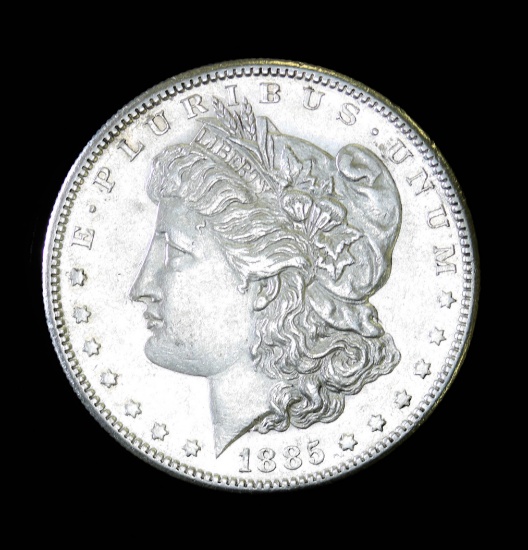 1885 S SILVER MORGAN DOLLAR COIN GRADE GEM MS BU UNC MS++++ COIN!!!!