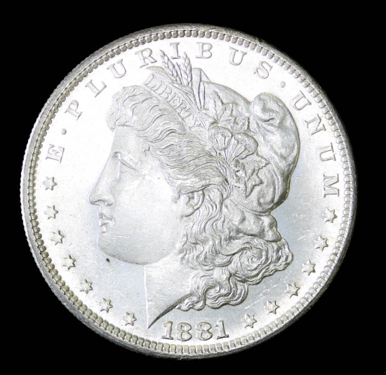 1881 S SILVER MORGAN DOLLAR COIN GRADE GEM MS BU UNC MS++++ COIN!!!!
