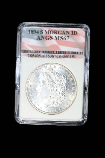 1894 S SILVER MORGAN DOLLAR COIN GRADE GEM MS BU UNC MS++++ COIN!!!!