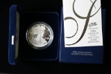 2006 1OZ .999 FINE PROOF SILVER EAGLE COIN W/ BOX PAPERS