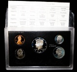 1992 US MINT SILVER PROOF SET WITH BLACK BOX AND PAPERS