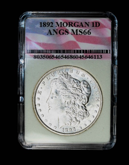 1892 SILVER MORGAN DOLLAR COIN GRADE GEM MS BU UNC MS++++ COIN!!