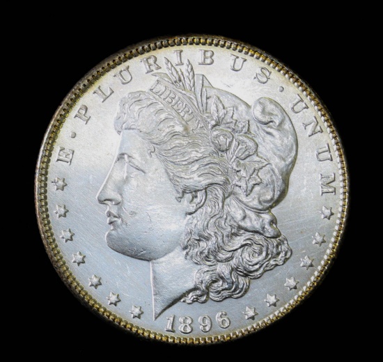 1896 SILVER MORGAN DOLLAR COIN GRADE GEM MS BU UNC MS++++ COIN!!