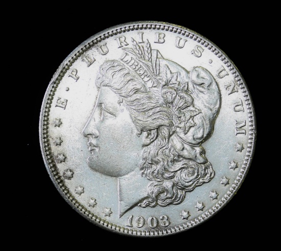 1903 SILVER MORGAN DOLLAR COIN GRADE GEM MS BU UNC MS++++ COIN!!