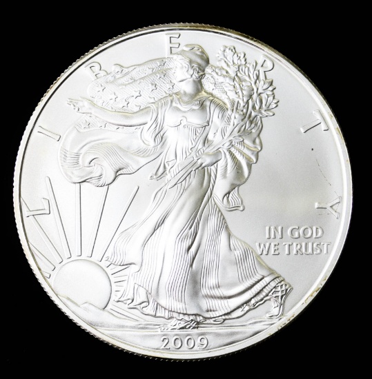 2009 1oz .999 FINE SILVER AMERICAN EAGLE COIN