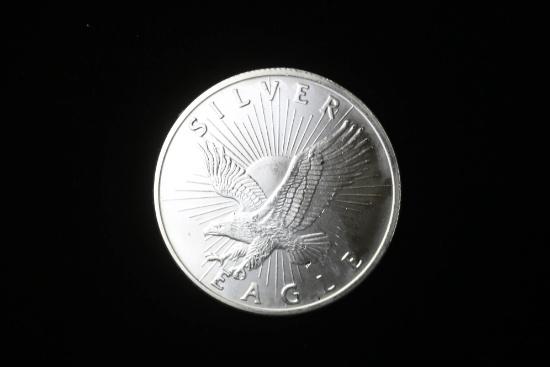 1oz .999 FINE SILVER AMERICAN EAGLE COIN