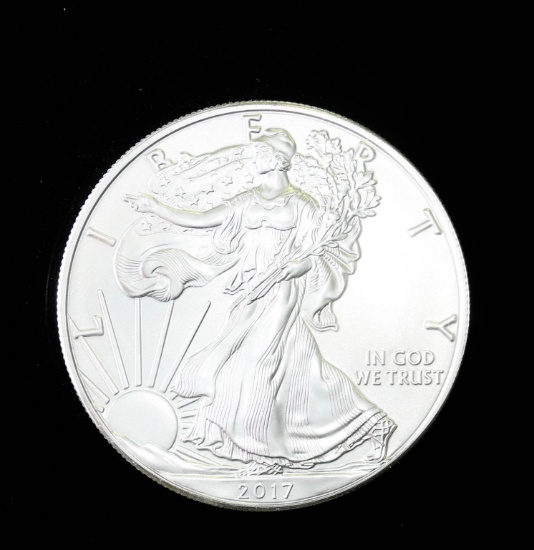 2017 1oz .999 FINE SILVER AMERICAN EAGLE COIN