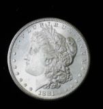 1881 S SILVER MORGAN DOLLAR COIN GRADE GEM MS BU UNC MS++++ COIN!!!!