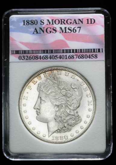 1880 S SILVER MORGAN DOLLAR COIN GRADE GEM MS BU UNC MS++++ COIN!!!