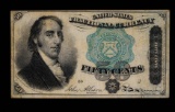 1874 50 CENT FRACTIONAL CURRENCY FR#1379 PAPER MONEY NOTE
