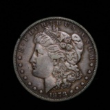 1878 7TF SILVER MORGAN DOLLAR COIN