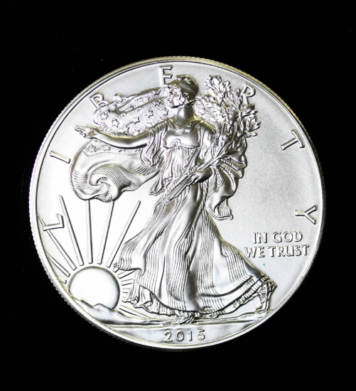 2015 1oz .999 FINE SILVER AMERICAN EAGLE COIN