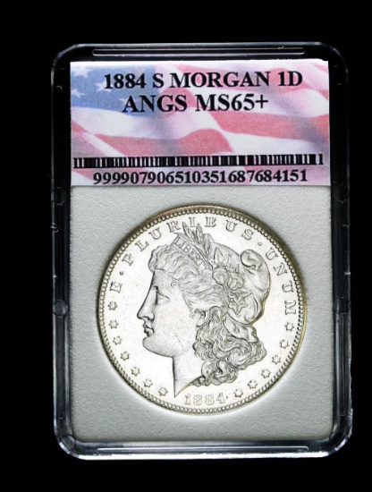 1884 S SILVER MORGAN DOLLAR COIN GRADE GEM MS BU UNC MS++++ COIN!!!!