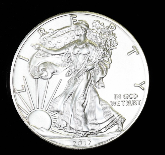 2017 1oz .999 FINE SILVER AMERICAN EAGLE COIN