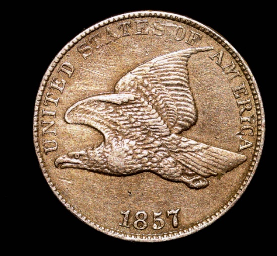 1857 FLYING EAGLE CENT PENNY COIN **LARGE LETTER** HIGH GRADE