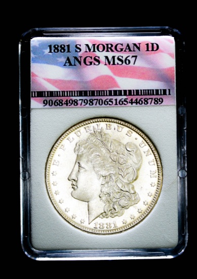 1881 S SILVER MORGAN DOLLAR COIN GRADE GEM MS BU UNC MS++++ COIN!!!!