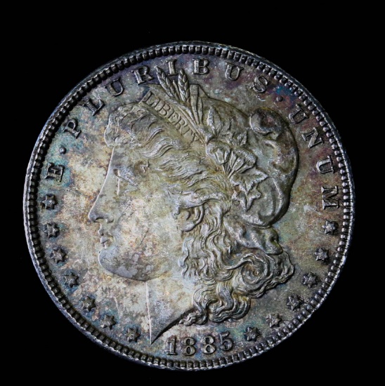 1885 SILVER MORGAN DOLLAR COIN GRADE GEM MS BU UNC MS++++ COIN!!!!