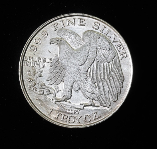 1oz .999 FINE SILVER ROUND (EAGLE)