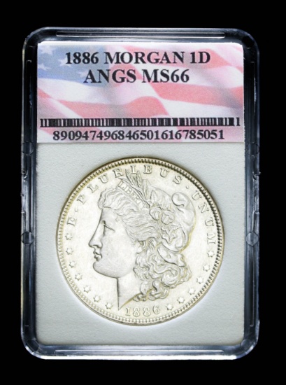 1886 SILVER MORGAN DOLLAR COIN GRADE GEM MS BU UNC MS++++ COIN!!!!