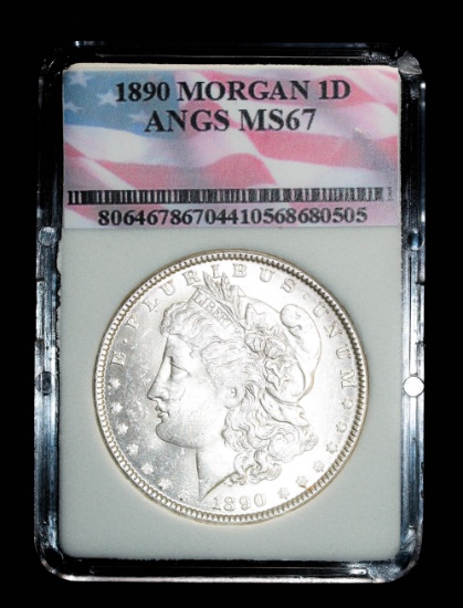 1890 SILVER MORGAN DOLLAR COIN GRADE GEM MS BU UNC MS++++ COIN!!!!