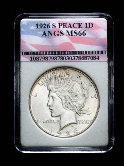 1926 S SILVER PEACE DOLLAR COIN GRADE GEM MS BU UNC MS++++ COIN!!!!