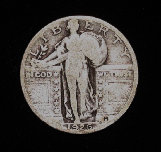1926 STANDING LIBERTY QUARTER DOLLAR COIN