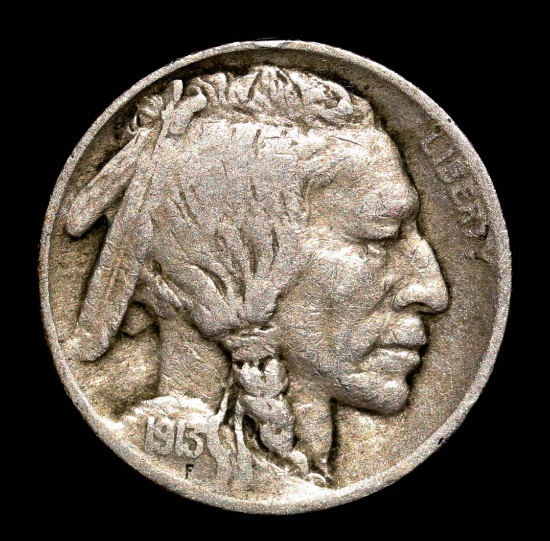 1913 TYPE 1 BUFFALO NICKEL COIN