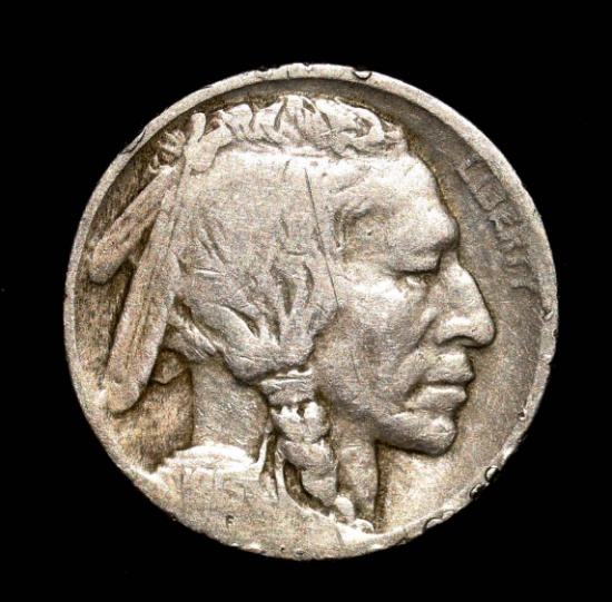 1913 D TYPE 1 BUFFALO NICKEL COIN