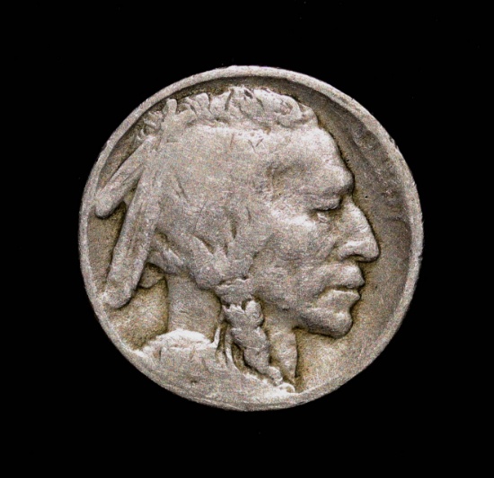 1914 D BUFFALO NICKEL COIN