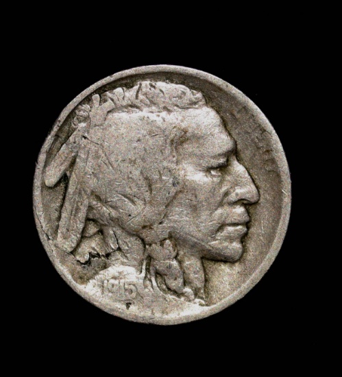 1915 D BUFFALO NICKEL COIN